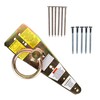 Guardian 00484 Bull Ring Fall Protection Anchor | Zinc-Plated Galvanized
