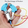 Amavoler 2 Wires Ignition Switch Key Starter Switch with 2