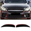 2pcs Front Bumper Canard Fin Replacement for MercedesBenz CClass W205