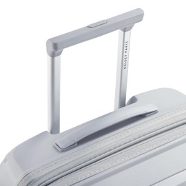 DELSEY Paris Dune Hardside Expandable Luggage with Spinner Wheels, Lunar Rock, Checked-Medium 25 Inch