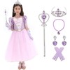 Lingway Toys Disfraz de princesa de lujo para niñas, vestido