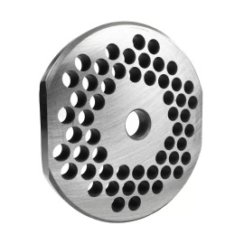 Butcher Boy Grinder Plate #22 - 1/4 Hole w/ 2 Flat Edges