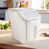 YXQ 50LB Large Flour Storage Container Bin,2 Pack Airtight Plastic