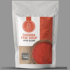 Dar El Dey Foods | Algerian Chorba Frik Soup Spice Blend | 7oz (200g) | Non-GMO | Reseable Bag |