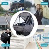 Universal Car Seat Rain Cover, Weather Shield for Infant Car
