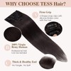 Tess Clip-In Real Hair Extensions, Remy Human Hair Extensions for