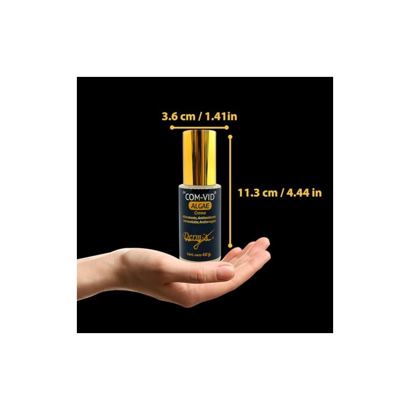 COM-VID Algae Antiedad, crema Hidratante, Antioxidante Intracelular, Antiarruga
