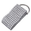 Hotop 2 Pairs of Crystal Rhinestone Diamond Curtain Tie Backs