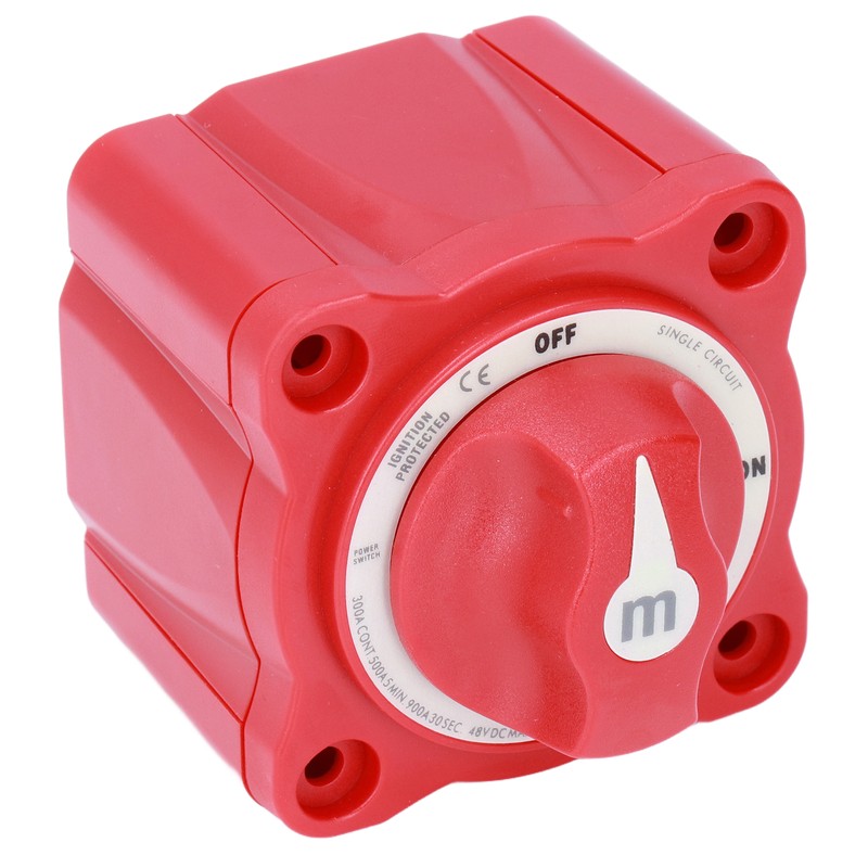 300A Battery Disconnect Switch ON/Off Single Circuit Power Isolator IP66