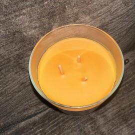 Huntington Home 3- Wick Soy Blend Candle Sweet Peach