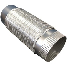 Speedi-Products EX-AFP 424 4-Inch x 2-Foot Semi-Rigid Push-Fit Duct, No Size, Silver