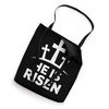 He is risen with cross for christian easter Tote Bag