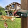 Outdoor Waterproof Solar Power Animal Repeller Ultrasonic Infrared Mouse Bird