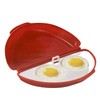 Dependable Industries inc. Essentials Microwaveable Microwave Omelet Pan and 2