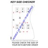 Key Rack, Key Storage #40PGS with 40 Numbered Hooks (40