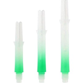 L-Style L-Shaft Lock Straight Twotone White Clear Green Display Length 190