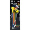 KENOH Color Ball Point Hex Wrench Set, 9-Piece Set, EX