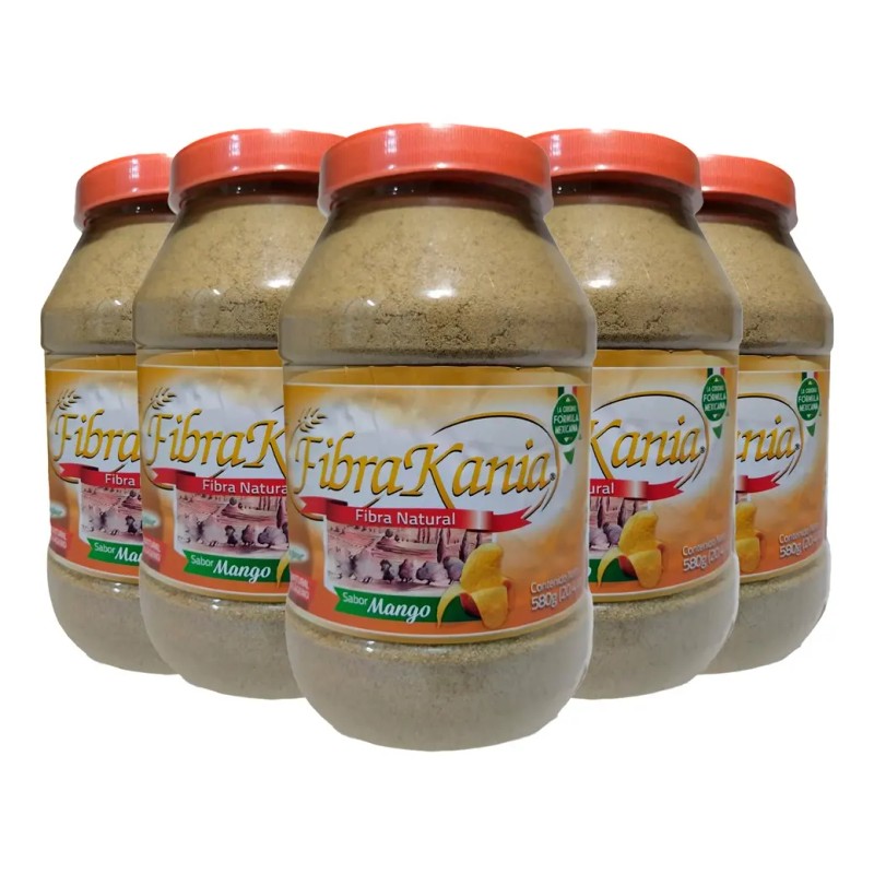 Limpieza Intestinal Detox Fibra Kania 580 Sabor Nuez