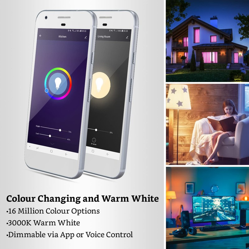 Crompton Lamps 12301 LED GLS B22 Bayonet Cap