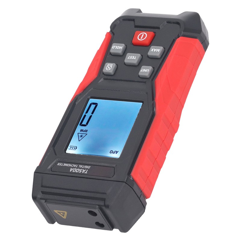TA500A Digital Tachometer Valve Lockable Non Contact Portable RPM Meter