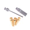 WANGCL 5Pcs Soldering Tips, Gas Soldering Iron Tips Kit Electric