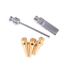 WANGCL 5Pcs Soldering Tips, Gas Soldering Iron Tips Kit Electric Foam Tool Solder Tips Replacement Welding Tool Accessories