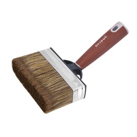 Nespoli Angled surface brush, Handle: TPE/PP plastic filaments, Brown/Grey, 140 mm