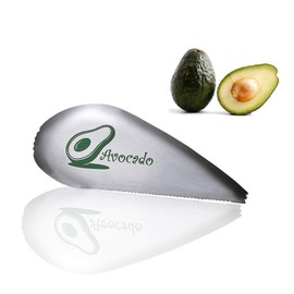 Avocado Slicer, Multifunction 3 in 1 Avocado Cutter, Premium Stainless Steel Slice, Pit and Scoop Avocados Safely and with Ease, Perfect for Avocado Toast and Guacamole