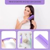 Kit 12 Piezas Peines Cepillos Atomizador Y Pinzas Cabello