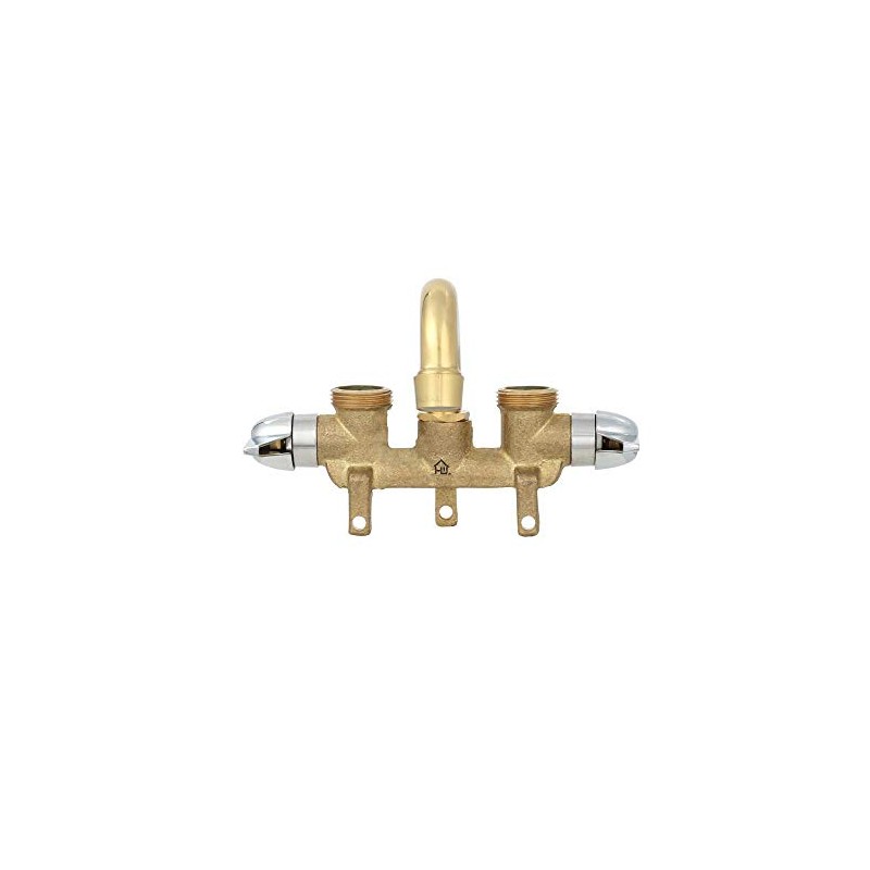 Homewerks Worldwide 3310-250-RB-B Rough Brass Laundry Faucet, No Size