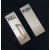 Aimyoo Stainess Steel Door Handle, Pull and Push Plate Commercial