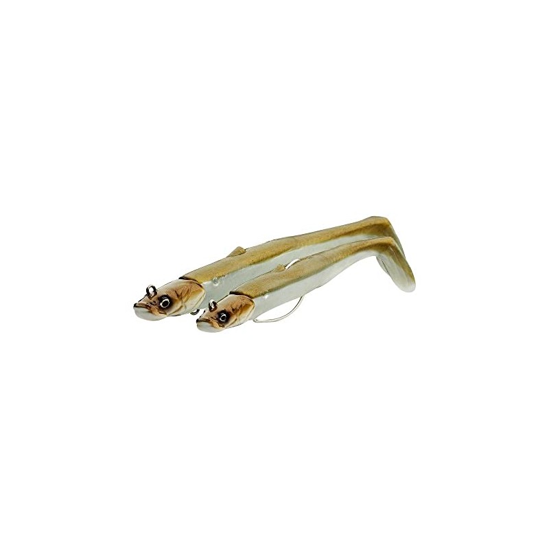 SAVAGE GEAR Ralistic Soft Bait Lure SANDEEL V2 Weedless 11.5cm/22g