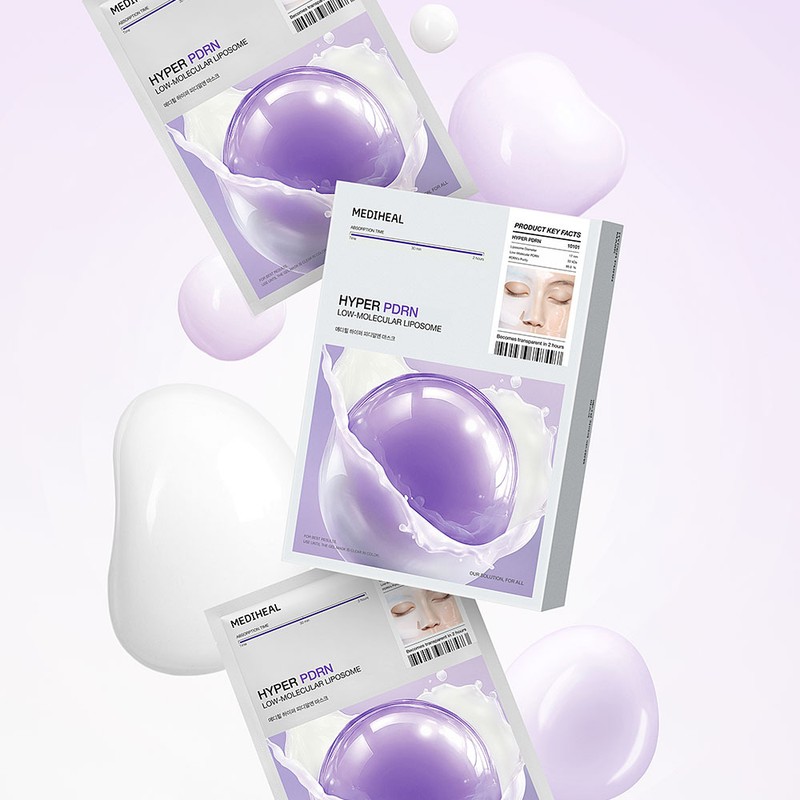 MEDIHEAL Hyper PDRN Mask Sheet 4ea - MEDIHEAL Hyper PDRN