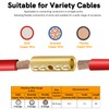 6 Gauge Wire Butt Connectors 6 PCS Brass Mechanical Butt
