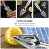 Lrtzizy Juicer Lemon Squeezer Reamer Manual Hand Fruit Orange Lemon