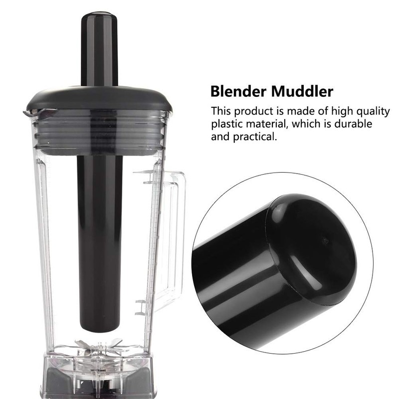 Jadeshay Blender Tamper-Blender Accelerator Plastic Stick Plunger Replacement Cooking Machine