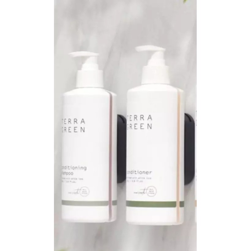 Terra Green 2 PACK Dovelok Floating Shower Bottle Dispenser Bracket