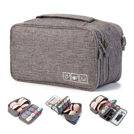 PUBAMALL Organizador Viaje Ropa Acabado Bolsa - Ropa interior Bolsas de almacenamiento de sujetadores, para ropa interior, sostenes, calcetines,...   