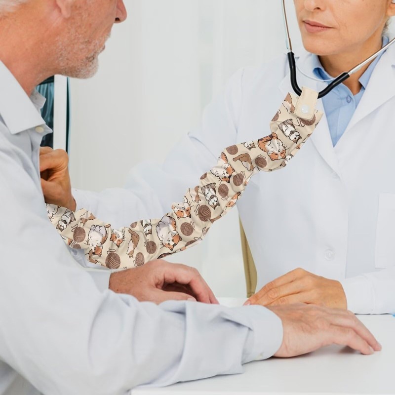 Rnyleeg Stethoscope Covers for Nurses Cute Cat Stethoscope Sleeve for