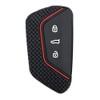 Berfea - Funda de silicona para llavero, compatible con VW