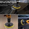 7Pcs Wool Polishing Buffing Pad Drill Buffer Attachment With Self