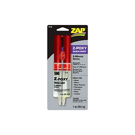ZAP Glue Z-Poxy 5-Minute Quick Shot Epoxy, 1 oz, PAAPT36