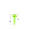 Zivisk Golf Tees Plastic 25MM 100 Count Green Golf Tees