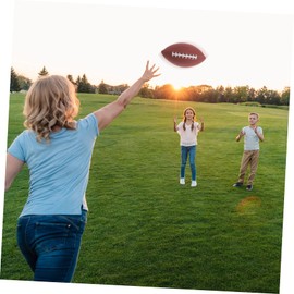 Totority 2pcs Inflatable Rugby Training Ball for Creative Soft Play for Boys and Enhance Exercise and Fun with Bright Colors and Quality Craftsmanship