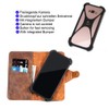 K-S-Trade Qualitativ & Innovativ Handyhülle Schutzhülle Bookstyle Case Wallet-Case Für