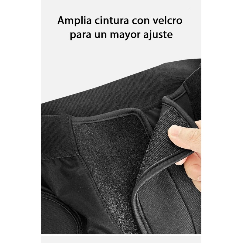 Protectore De Cadera Almohadillas Para Orejas De Goma Negro