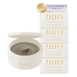 Introducing New DUO／【Dullness Care*】The Cleansing Balm White Blue Balm Cleansing Dullness Transparency Makeup Remover Makeup Remover Skin Care Waterproof No Double Cleansing Needed For Eyelash