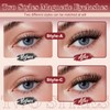Higu clace Magnetic Eyelashes with Applicator 2 Pairs Magnetic Eyelashes