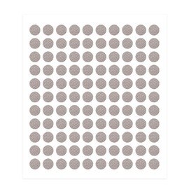 SaveSooo Conductive Rubber Remote Control Contact Repair Round 6mm x 1 Piece (110 Pieces) Conductive Tape Patch Conductive Pad Circular Remote Control Button Handle Button Repair