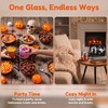 Mrnsta 2 Pcs Halloween Icon Glass Cups - 16oz Ghost